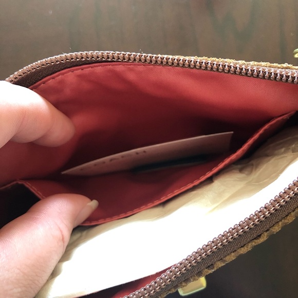 Coach Signature Collection Large Wristlet - Picture 5 of 11